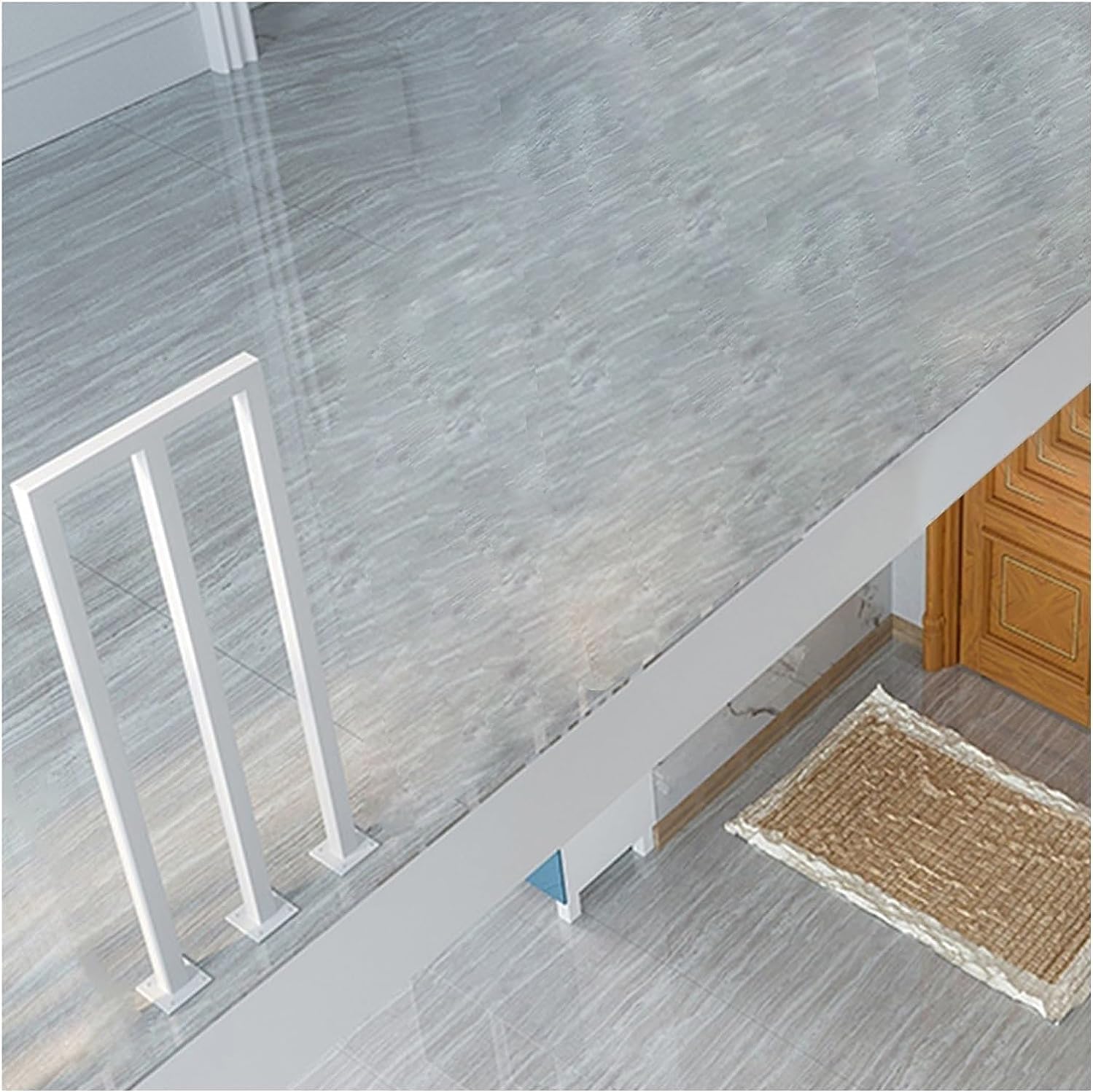 Main courante en M pour escalier et porche extérieur - M Shape 45cm