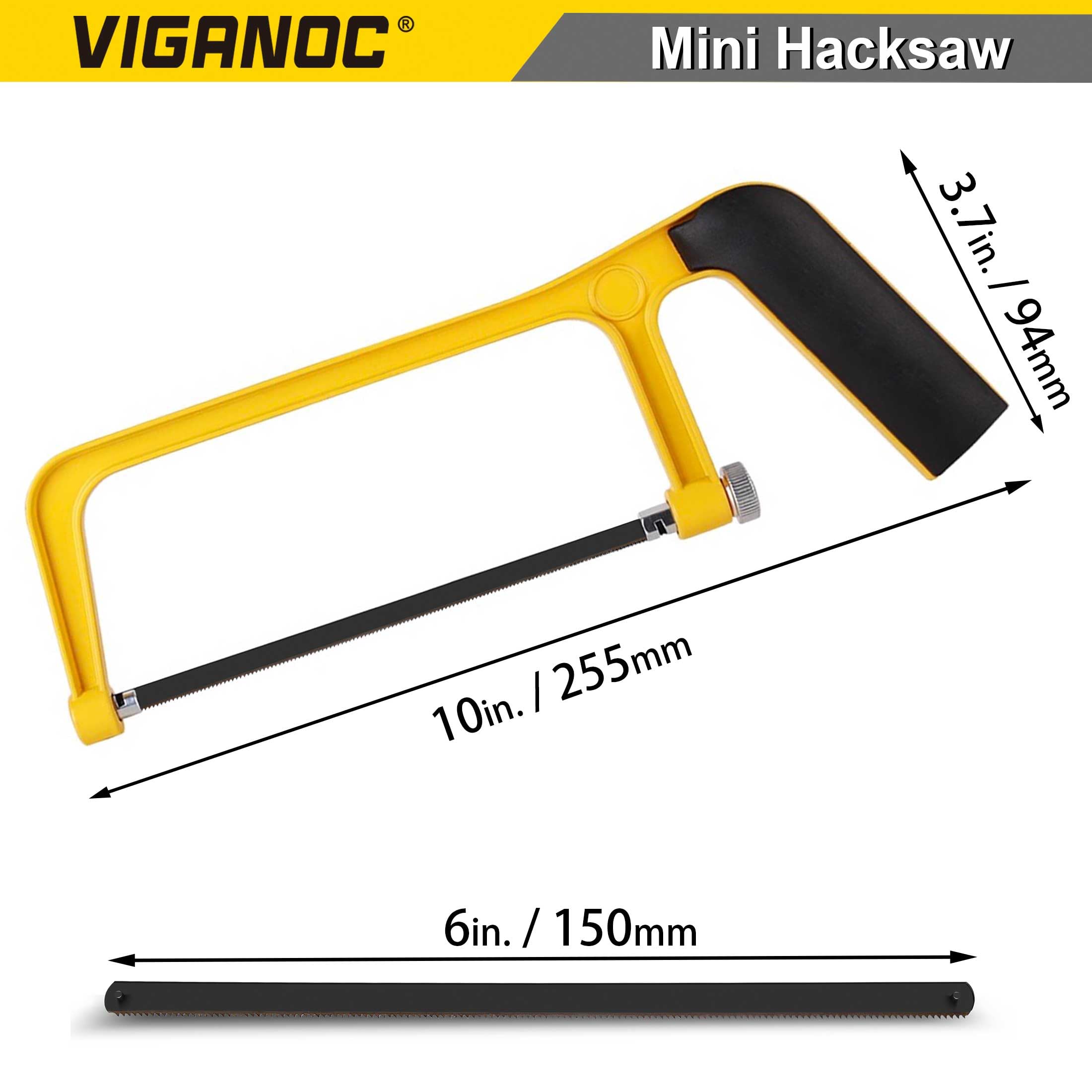 Mini Hacksaw - 6 Inch Bi-Metal Blade -6
