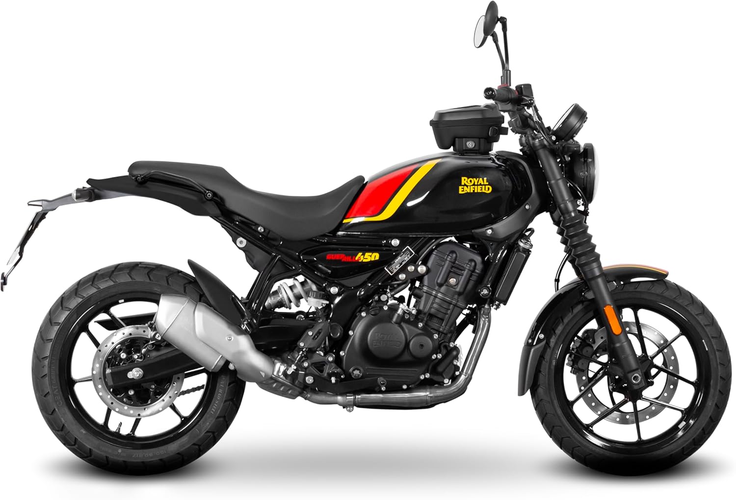 Click System Tank Backpack Attachment Royal Enfield Guerrilla