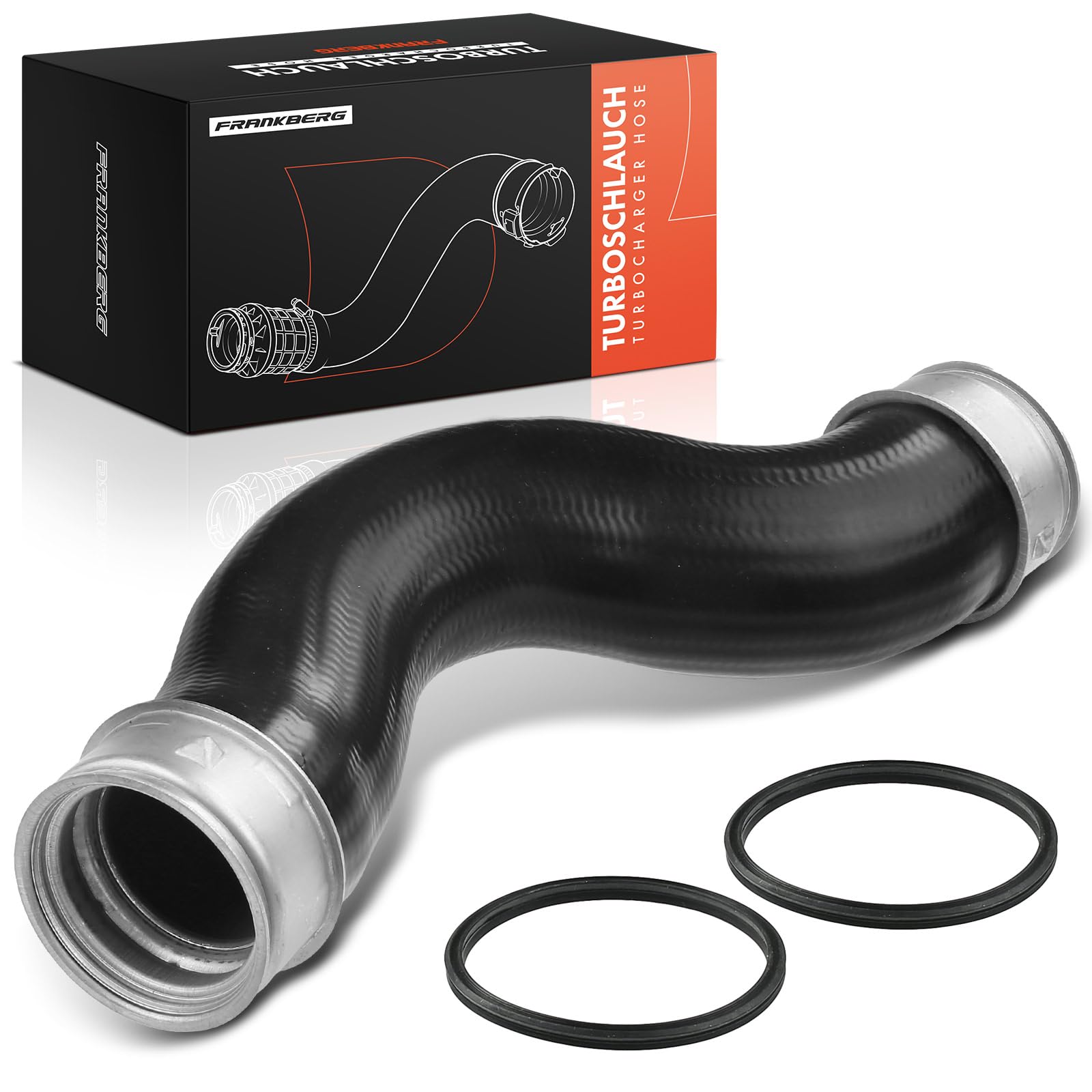 Frankberg Intercooler Turbo Hose Pipe Tube Upper Right for A3 TT Altea Leon Toledo O.c.t.a.v.i.a C.a.d.d.y Golf J.e.t.t.a T.o.u.r.a.n 1.9L 2.0L Petrol/Diesel 2003-2010 1K0145832B