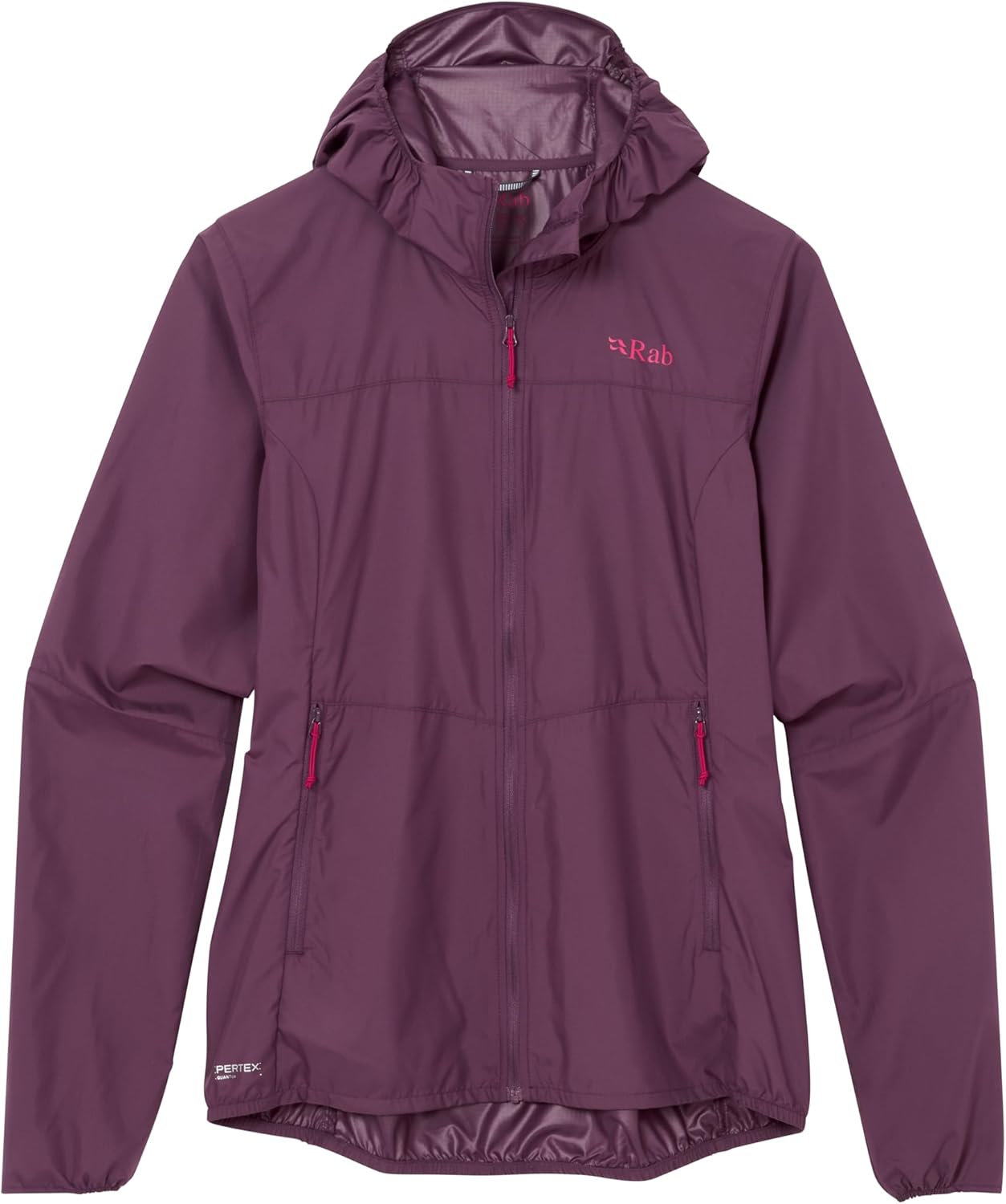 Rab Women's Windgather Hoody - Ultralight Windproof Shell Jacket for Hiking, Trail Running, & Climbing