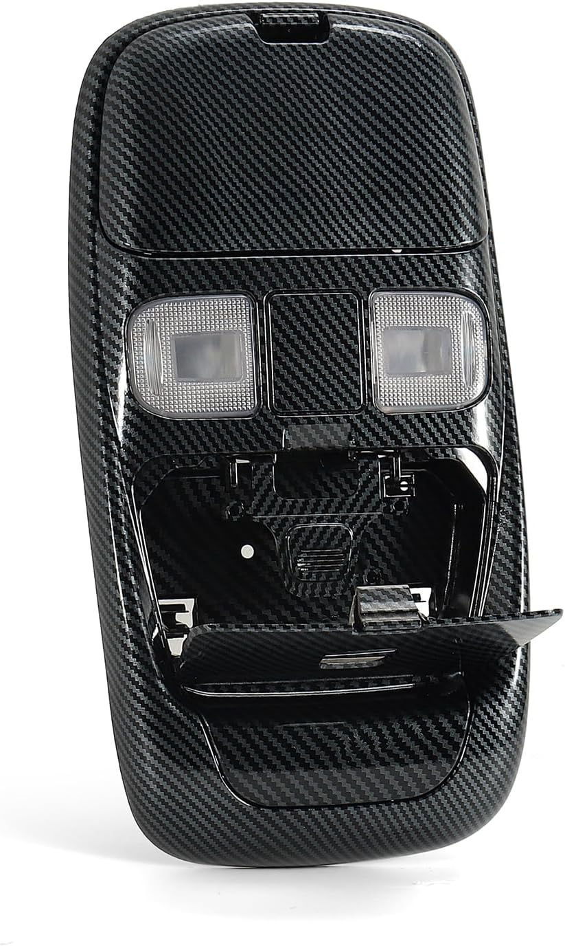 Overhead Console Map Reading Dome Light for Dodge Ram 1500 2500 3500 1998-2002 SN96TL2AA SN94TL2AA Carbon Fibre