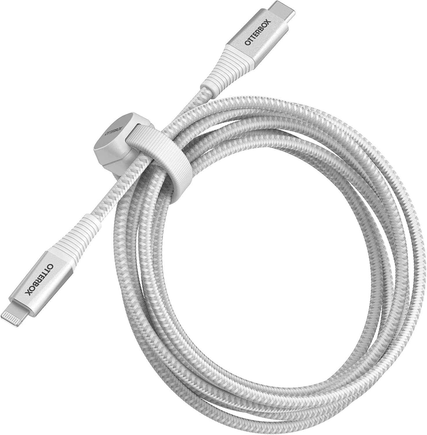 OtterBox Premium Pro Fast Charge Lightning to USB-C Cable, 2m - White