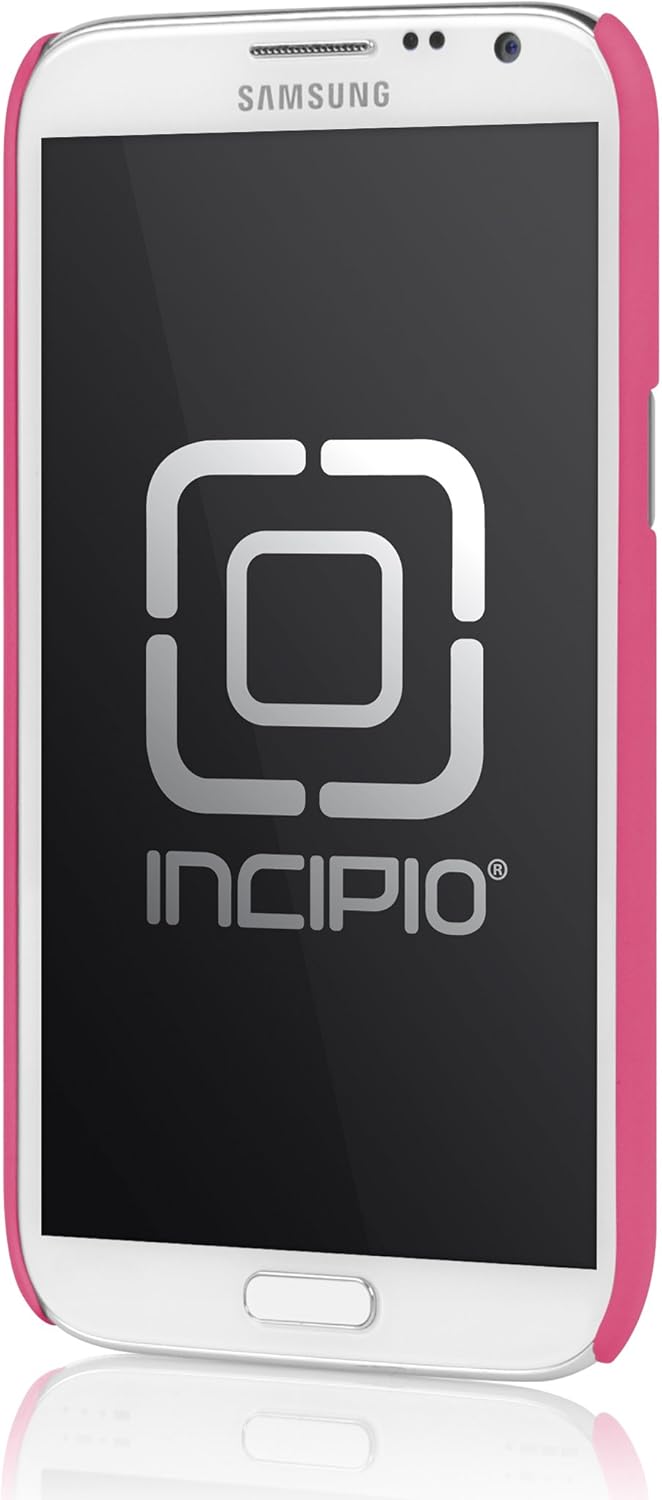 Incipio SA-338 Feather Case for Samsung Galaxy Note II - 1 Pack Retail Packaging - Neon Pink