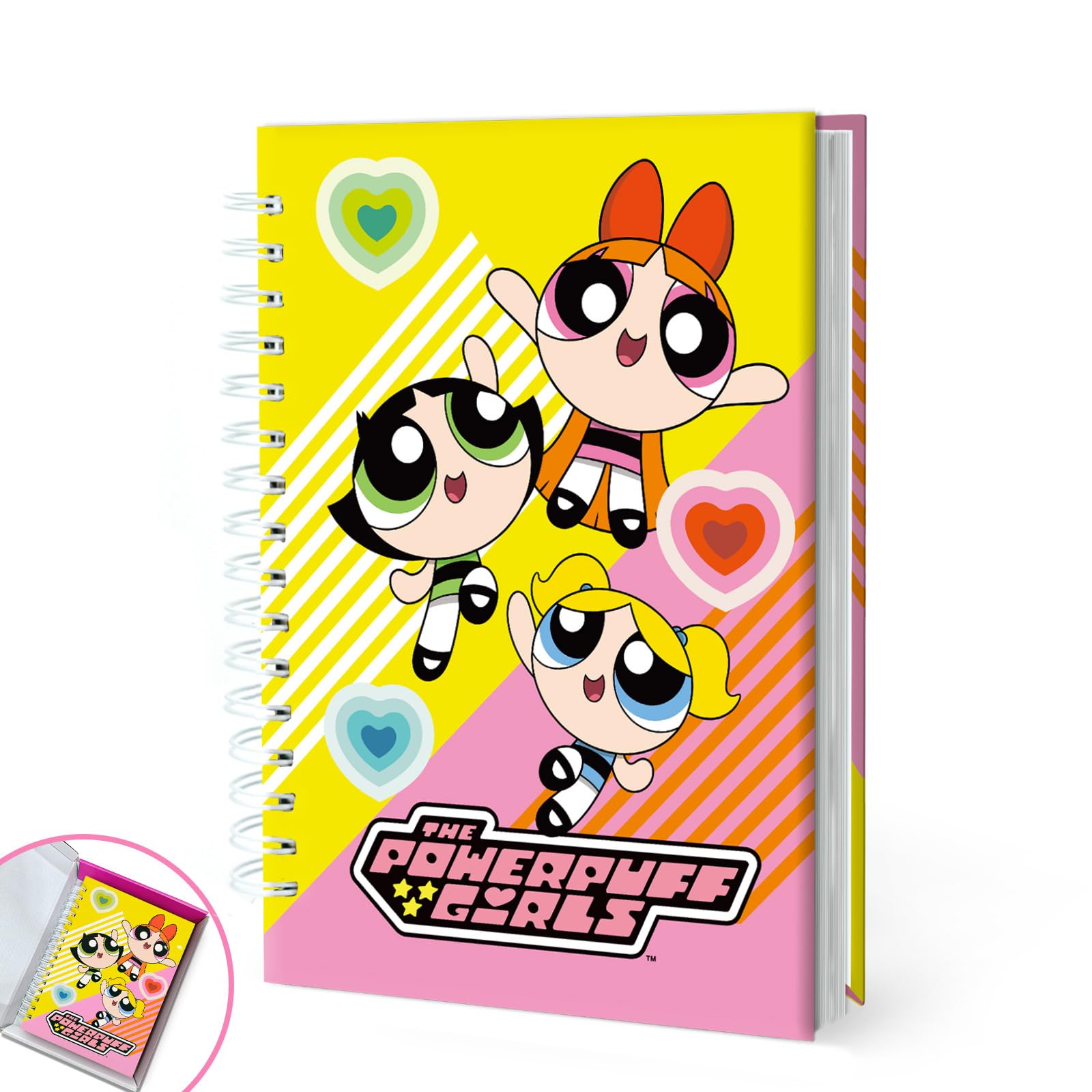 Cahier à spirale rigide PPG-Style-4 pour écrire sans table sans plier les pages - 8