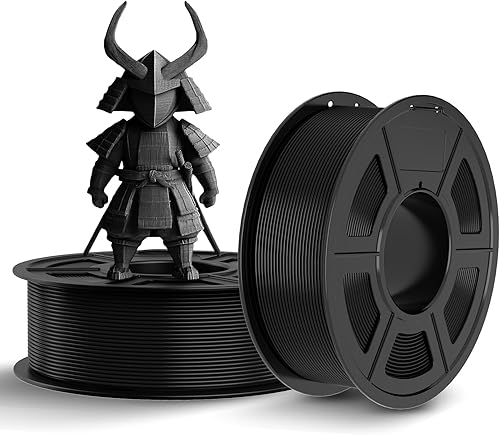 TECBEARS Filamento PLA para impresora 3D, filamento PLA de 0.069 pulgadas, filamento de impresión 3D cuidadosamente enrollado, precisión dimensional