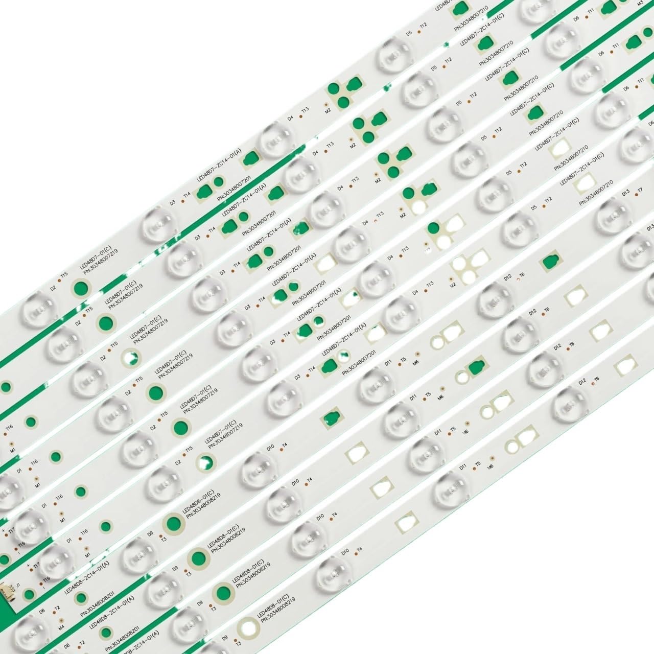 LED-Hintergrundbeleuchtungsleiste für Haier LE48MF7000 LE48M50S LT-48C540 LSC480HJ01-8 48D7-ZC14-01 48D8-ZC14-01 30348007210 30348008210