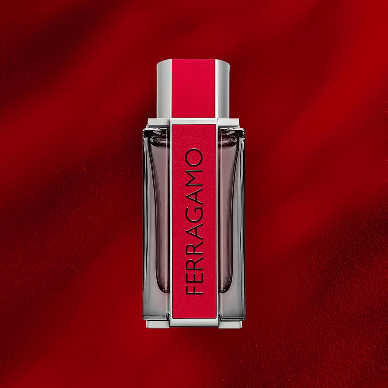 FERRAGAMO Red Leather Eau de Parfum Pour Homme, Cologne Spray for Men - Image 5