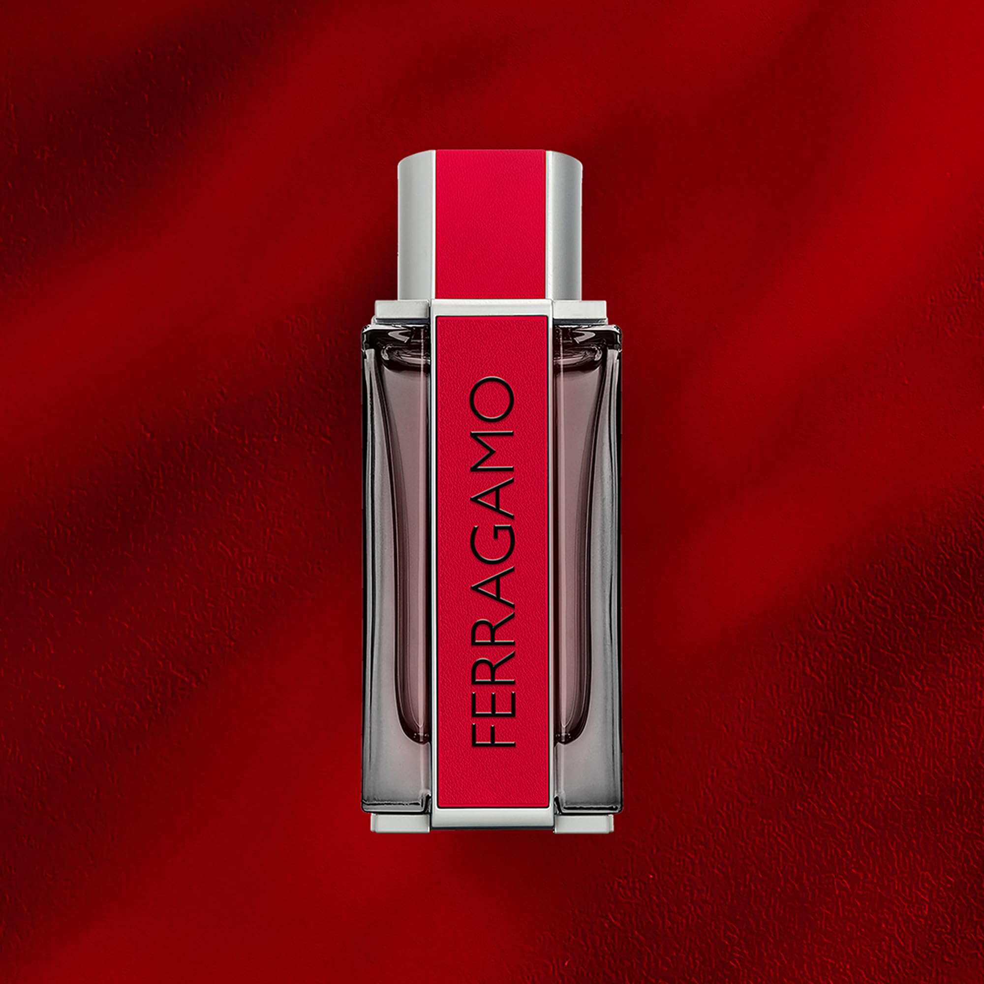 SALVATORE FERRAGAMO Red Leather Pour Homme Eau de Parfum 100 ml