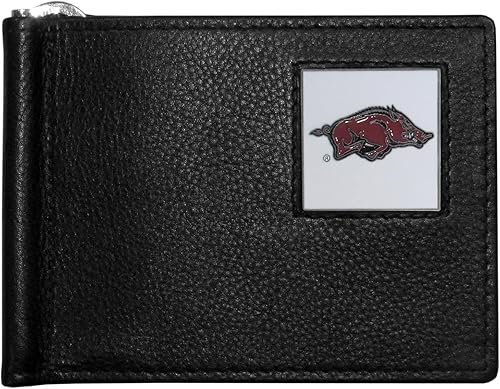 Miniatura 4 de Siskiyou Cartera deportiva de cuero con clip para billetes de la NCAA