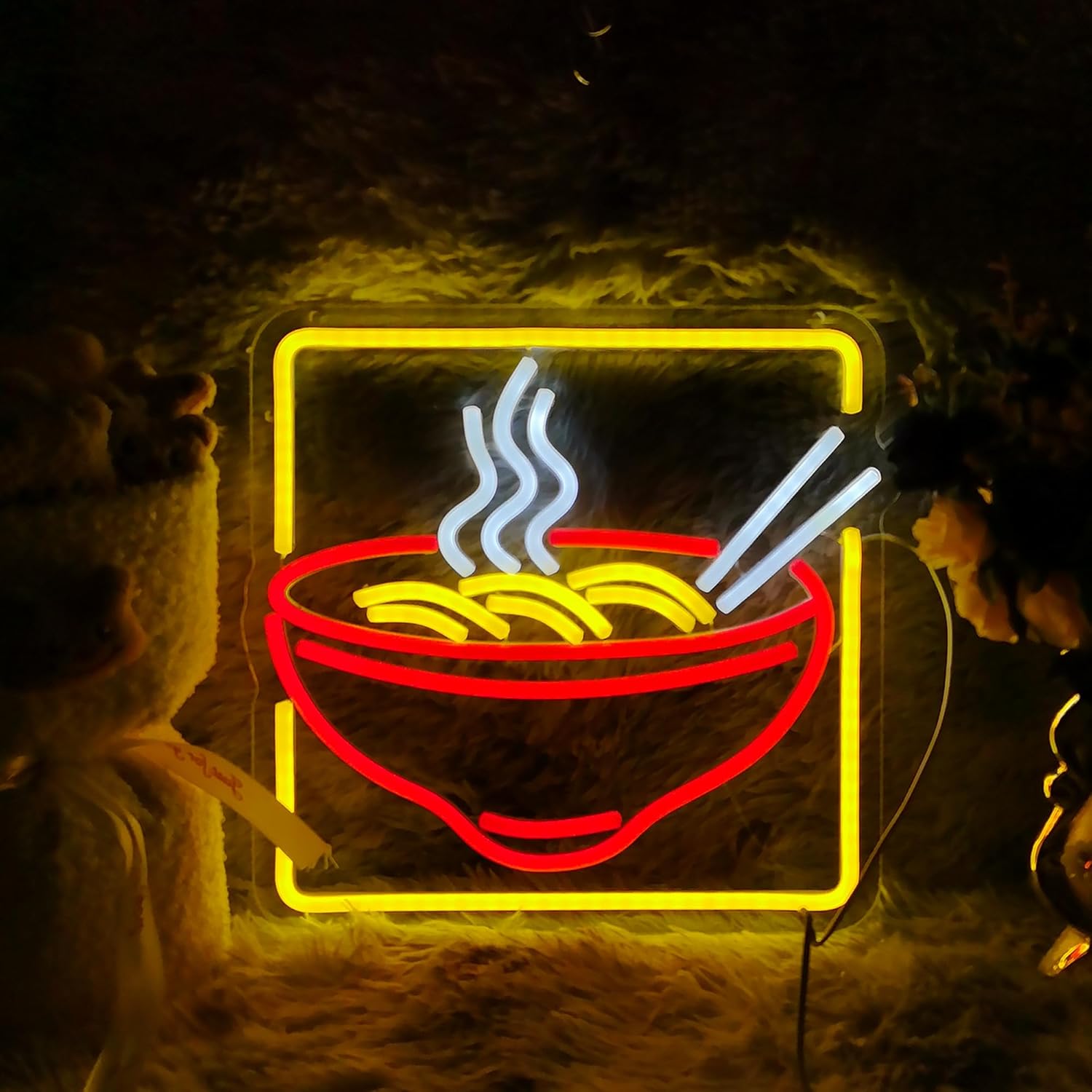 Open Neon Sign Dimmable 17" x 12.6" Come in we're Open Neon Sign Open for business Neon Signs for Business Window Shop Commercial Hotel Restaurant Door Wall Background Decoration