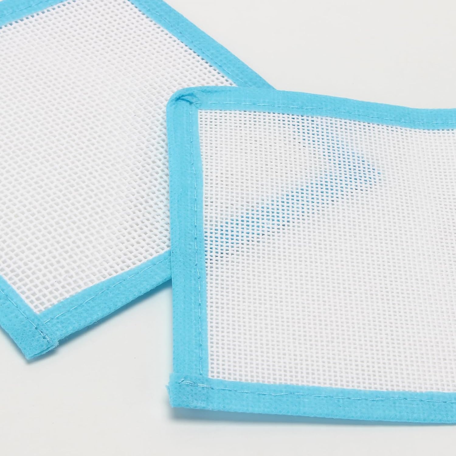 3 Pcs Blank Bound Needlepoint Canvas, Blank Canvas Set, Stitch Mono Blank Fabric with Pre-Cut Bound Edges, DIY Unprinted Canvas for Cross Stitch, Needlepoint Projects, Art Decoration (13CT)