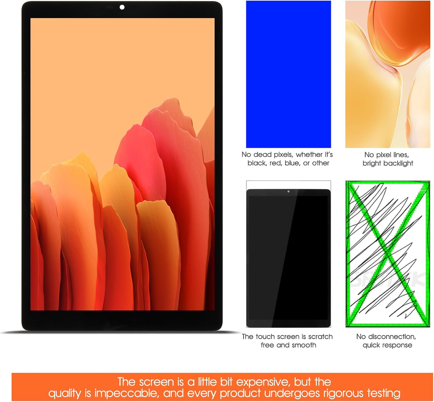 Screen Replacement for Lenovo Tab M8 HD for Lenovo TB-8505X LCD Display TB-8505F TB-8505FS LCD Digitizer Touch Assembly Repair Parts