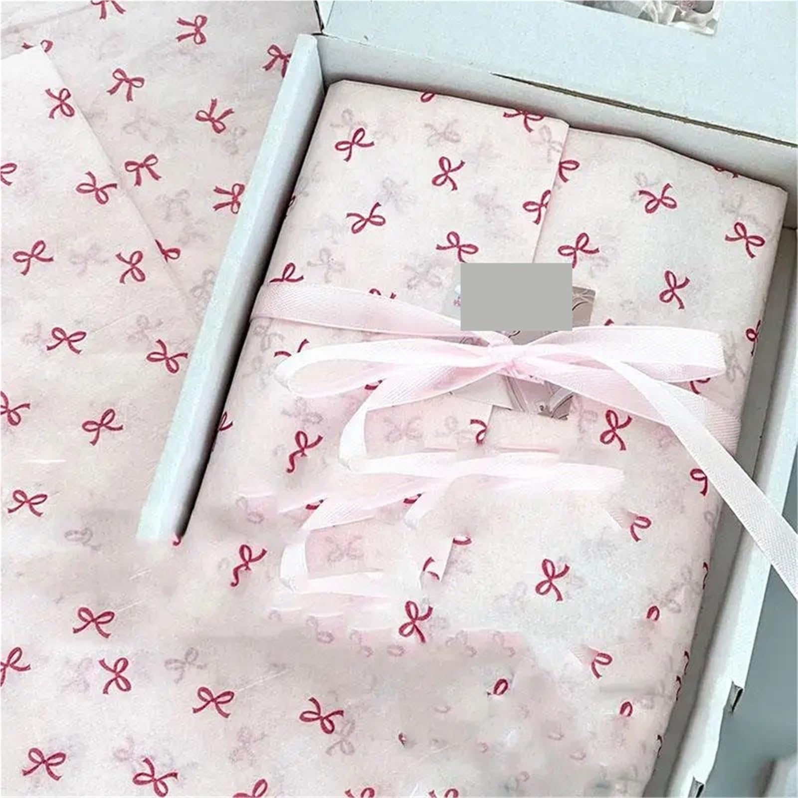 10 rotoli/set Confezione regalo di carta per Carta Alimentare | Torta di fiori in cotone fai-da-te Decora 50x70 cm(PINK)