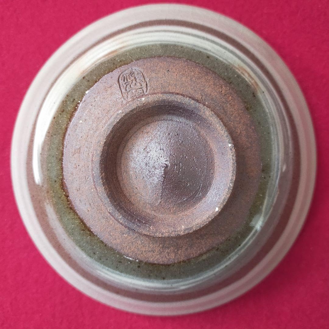 茶道茶碗　平茶碗　丹波焼　丹波祥公窯　大の字　【新品未使用】 茶道茶碗 平茶碗 丹波焼 丹波祥公窯 大の字 【新品未使用】 茶道茶碗