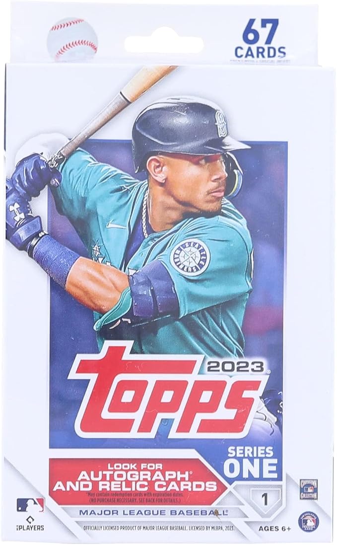 Amazon.co.jp MLB 2023 Topps Series 1 Baseball Card Hanger Box トップス