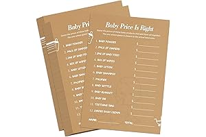 Hilarious Baby Shower Game: The Price is Right!