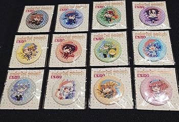 Amazon.co.jp: カラフルピーチ からぴち 缶バッジ 初期 コンプ 12個