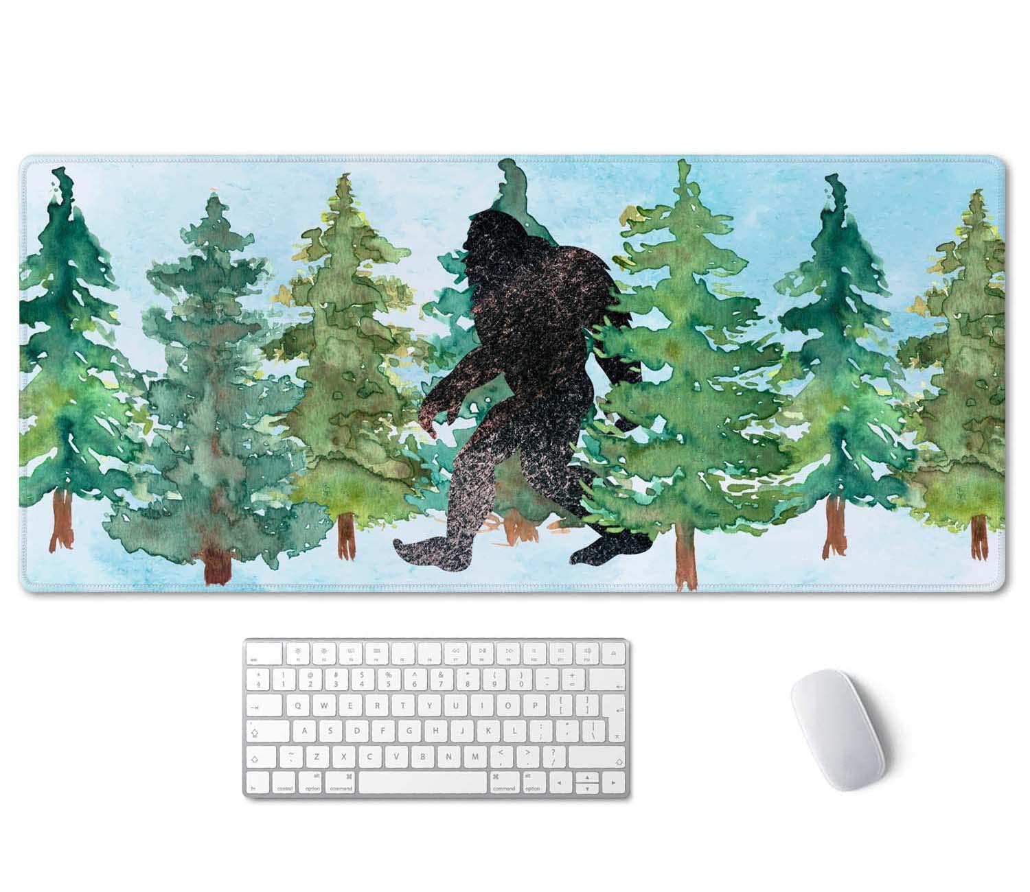 SSOIU Extended Mouse Pad, XXL Gaming Mouse Pads, Large Big Mousepad Laptop Computer Keyboard Mat Desk Pad with Non-Slip Base Stitched Edge for Gaming