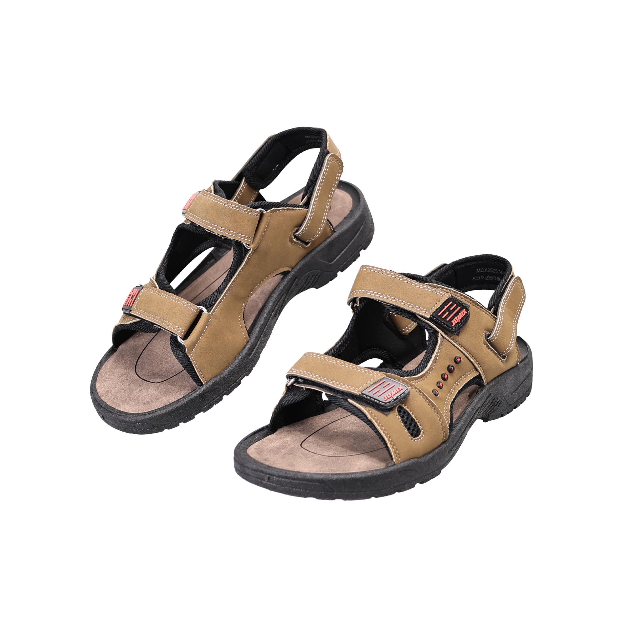 JOMIX Sandali Sportivi Uomo Scarpe da Trekking Estive Regolabili con Strappo Comodi Sandali da Camminata All'aperto per Spiaggia Montagna Escursionismo