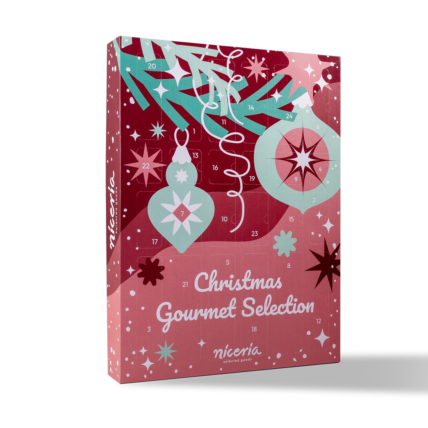 XXL Adventskalender "Gourmet" von niceria | 24 Marken-Überraschungen