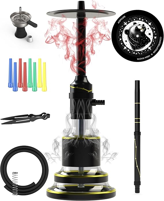 Big Size Hookah Set with Everything AGFYLIFE 24.4