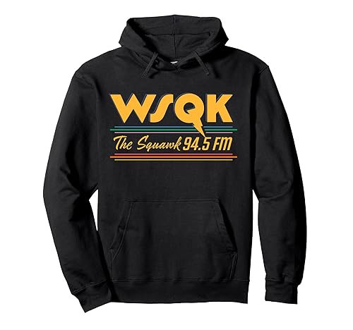 Season 5 WSQK The Squawk 94.5 FM Retro Logo Pullover