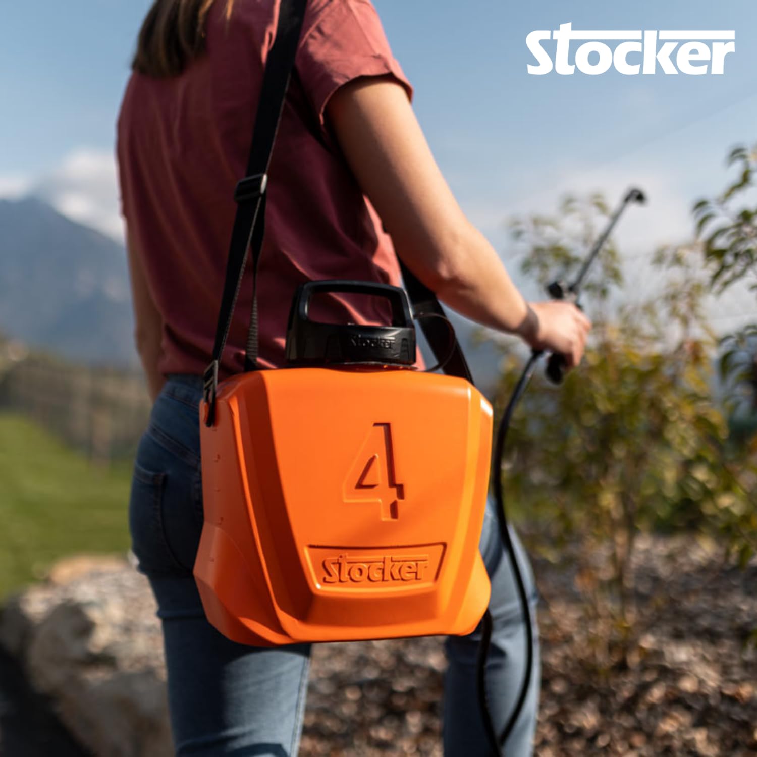 STOCKER - Thalia Pompa elettrica a tracolla 4 L Li-Ion 2 bar