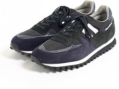 Amazon.com | ZDA(ゼットディーエー) Men's Sneakers, Black/Dark Navy