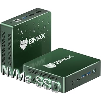 Mini PC (12th Generation Intel Core i3 10110U, 12GB DDR5 + 512GB NVMe SSD + 8TB SSD Expansion Supported), Win11 Pro Mini PC, 
