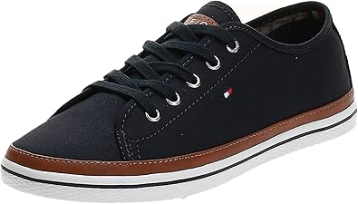Tommy hilfiger womens trainers black Clearance