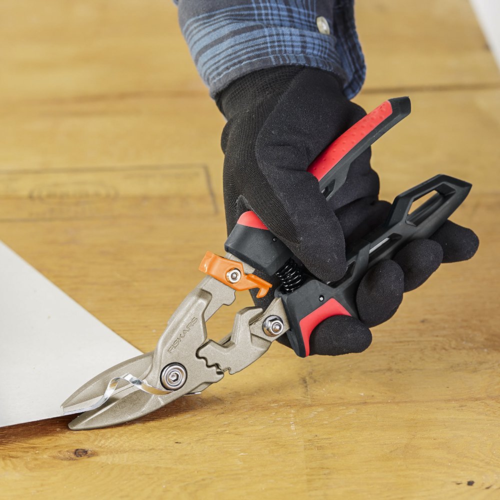 Fiskars PowerGear Aviation Snips (Left Cut) - Image 4