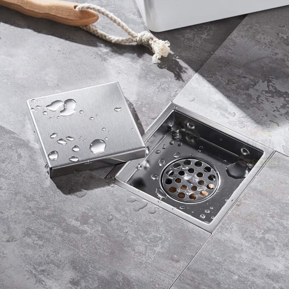 Kitchen Bathroom Sink Strainer,Stainless Steel Drain Filter, Bath Drain Protector, Shower Drain Cover Hair Trap Catcher Stopper Plug,Floor Drain,Removable Strainer Cover , Bathtub Shower Drainer Floor