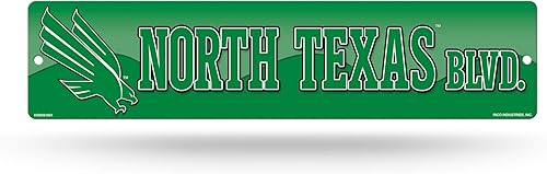 Miniatura 77 de NCAA Rico Industries Placa de calle de plástico Placa de calle de plástico de 4" x 16" Color del equipo,Alternativo,Champ,man