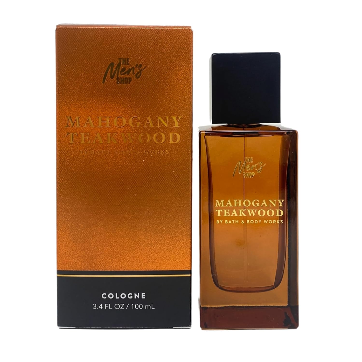 Bath & Body Works The Men's Shop Mahogany Teakwood Cologne with a Clay Bar Soap - Full Size
