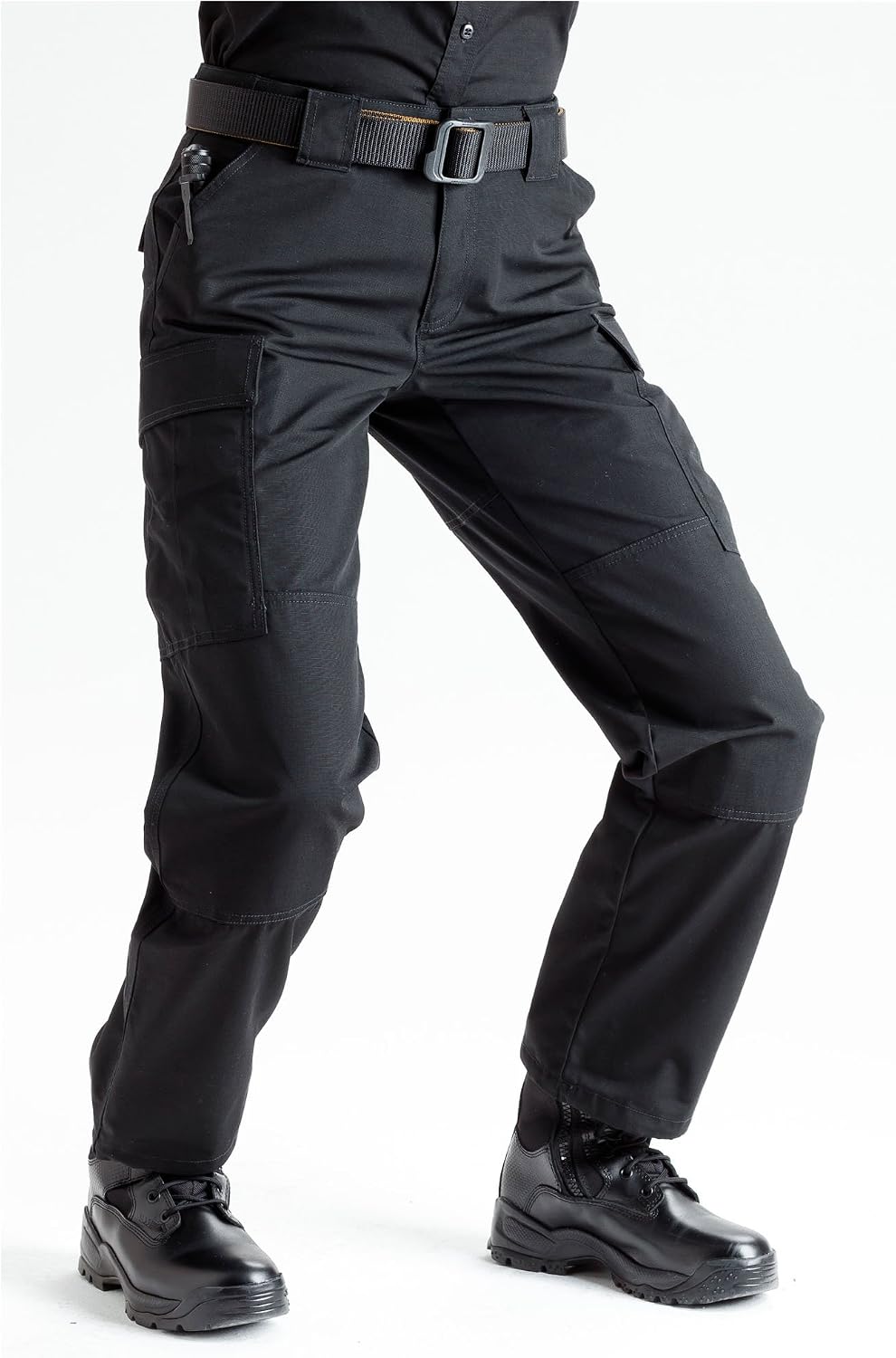 5.11 Tactical Women's TDU Pants, Regular Fit, Cargo Pockets, Style 64359, Black, 16 Long