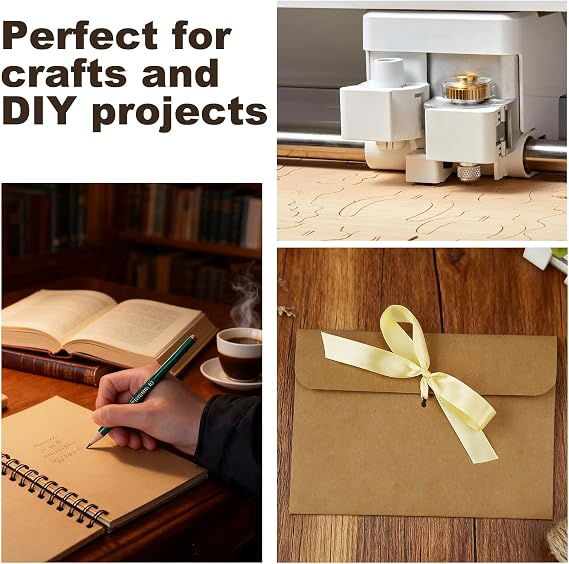 Cardboard Sheets 14Pcs, 25PT Chipboard Sheets 8.5 x 11, 480gsm/177 lbs Heavy-duty Kraft Board Thick Cardboard Sheets, Paperboard for Craft, DIY Project, Bookbinding, Scrapbooking Sheet and Packaging