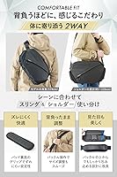 Zathlas カメラバッグ ショルダー 防水 一眼レフ 三脚収納