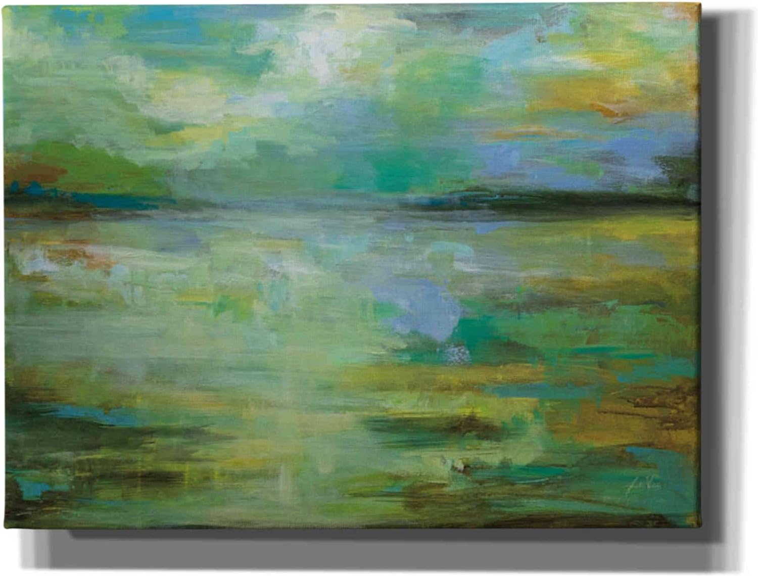 Epic Graffiti "Calm by Jeanette Vertentes, Canvas Wall Art, 16"x12"