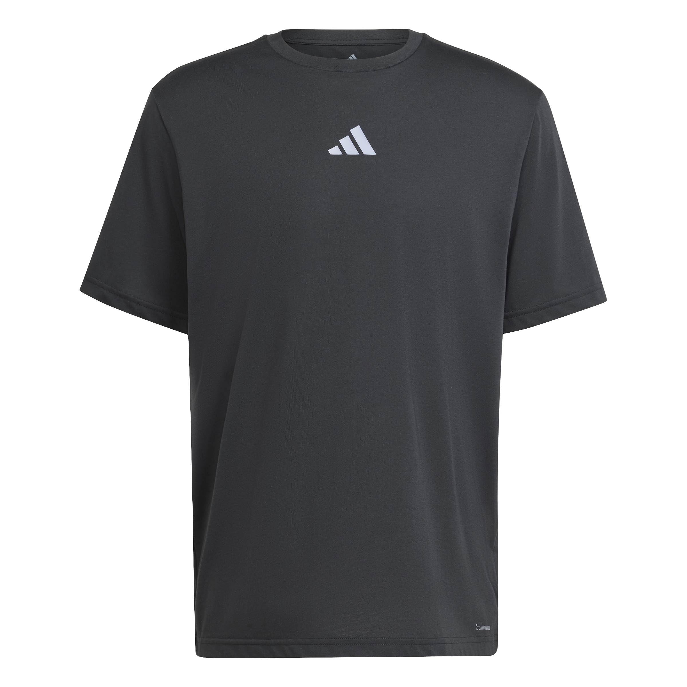adidas Men's Climacool One Rep at A Time Training Graphic T-Shirt, Black, M