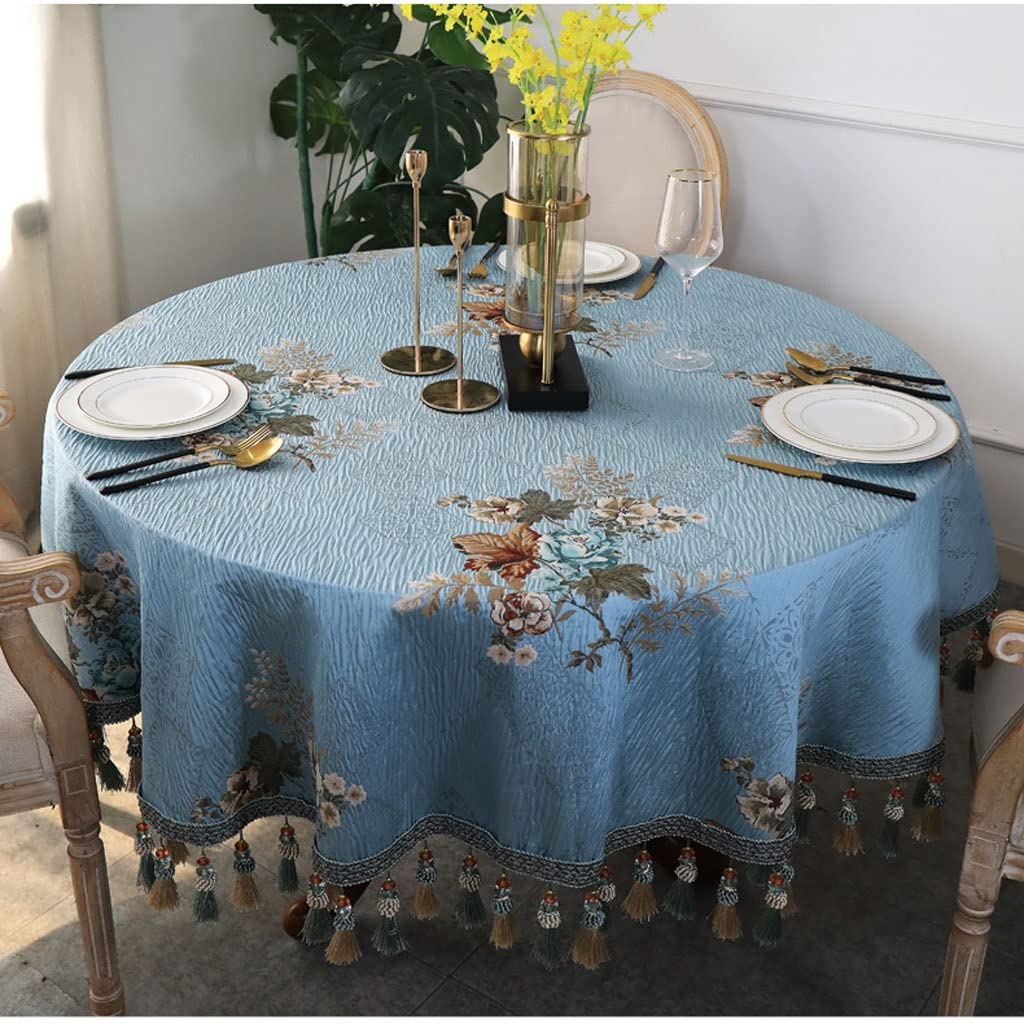 Mantel de Restaurante Mantel de Tela de Estilo Europeo de Estilo Rectangular Mantel Mesa Mesa Mantel Mantel Rectangular Mesa de café Manteles (Color : B, Size : 23x23 Inch)