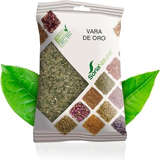 Soria Natural Vara De Oro (solidago) Bolsa, 40 g, color Blanco