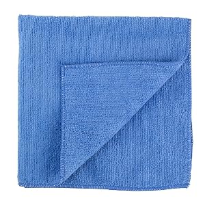 Restaurantware Clean Tek Professional 16 x 16 Inch Cleaning Cloths 100 Lint Free Microfiber Towels - Highly Absorbent