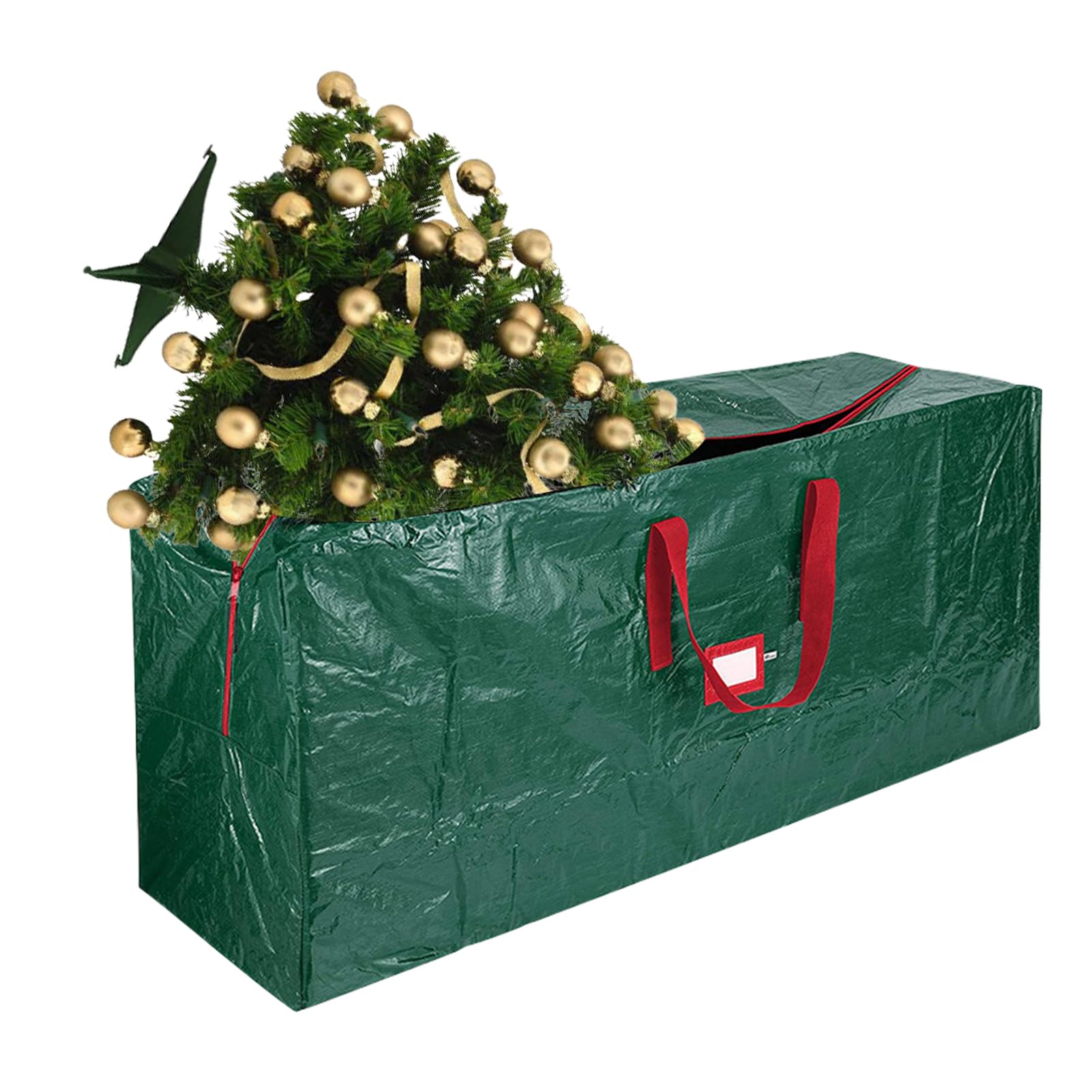 Sac de rangement pour sapin de Noël grand format avec poignées de transport