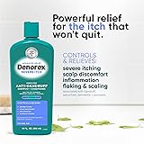 Denorex Severe Itch Anti-Dandruff Shampoo & Conditioner | 1.8% Coal Tar | Relieves Scalp Irritation Associated with Dandruff, Seborrheic Dermatitis & Psoriasis 10 fl oz