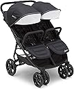 Jeep Destination Ultralight Side x Side Double Stroller, Midnight