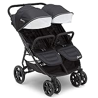 Vista 1 de Jeep Destination Ultralight Side x Side Double Stroller, Midnight