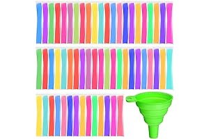 600-Count Disposable Ice Slush Pouches with Silicone Funnel and Zip Seals