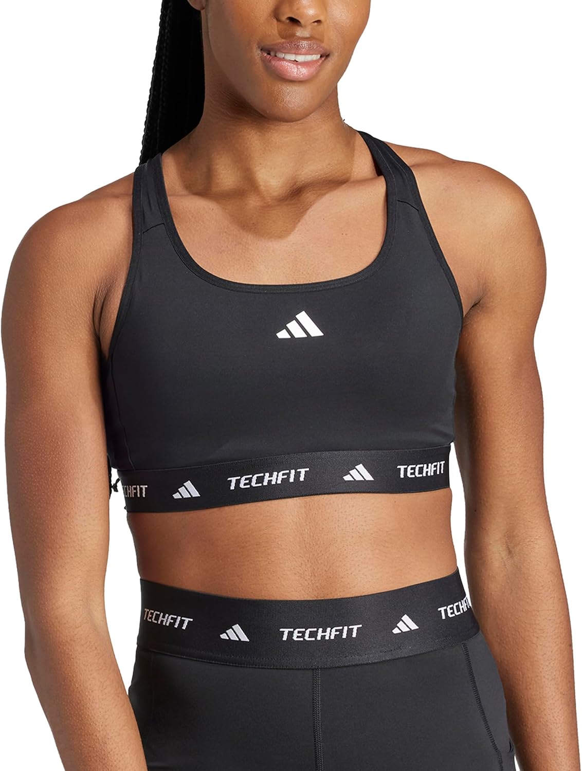 Adidas Womens Techfit Training Bra - Image 2