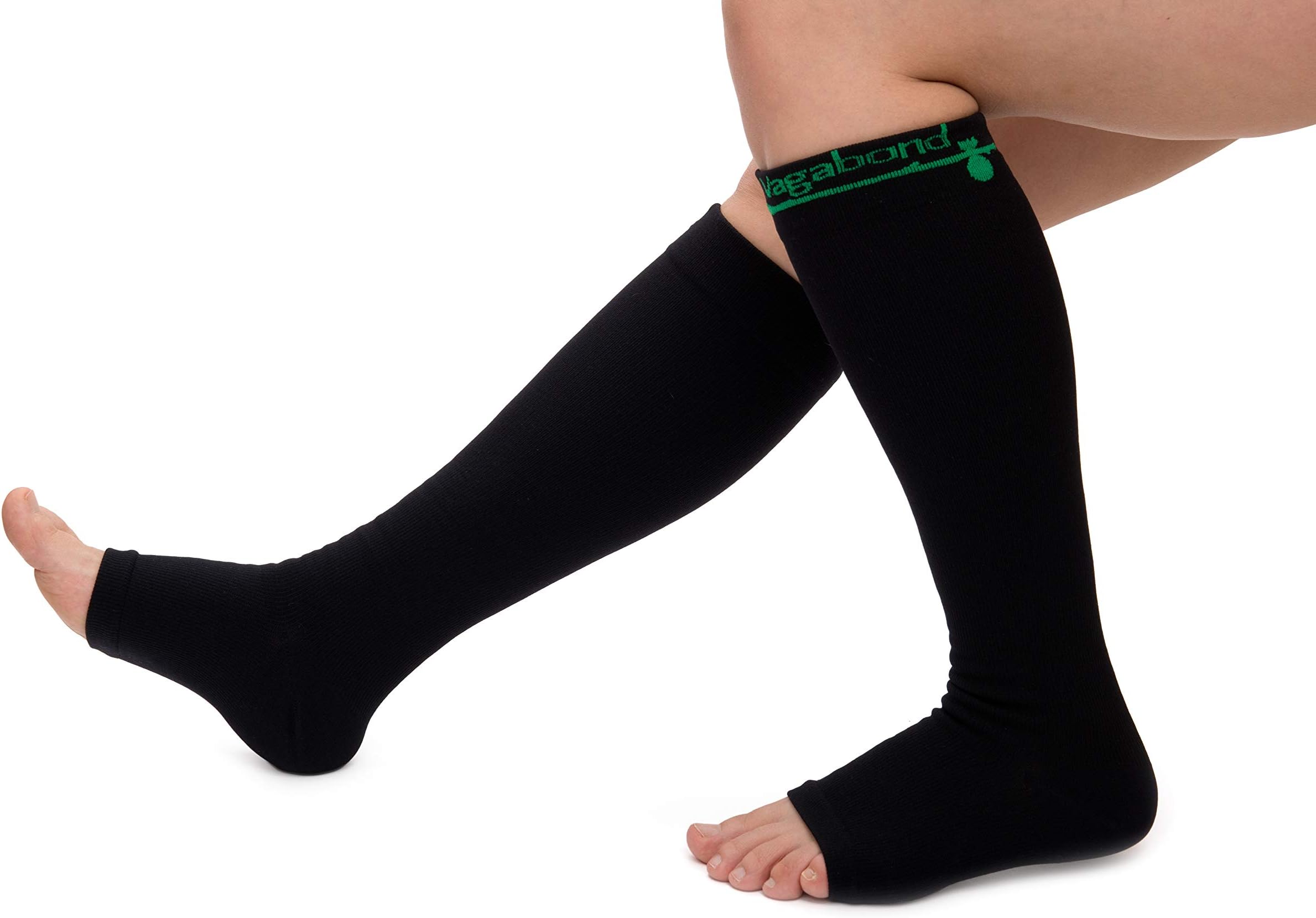 Vagabond XXL Wide Calf Compression Socks -15-20 mmHg for Fatigue, Pain, Leg Swelling, Comfy Compression